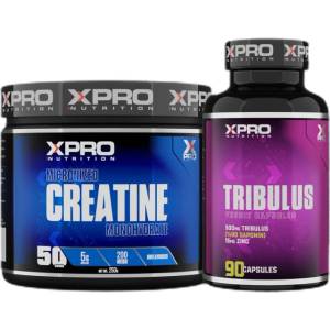 XPRO Creatine Monohydrate + Tribulus 90%
