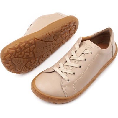 Froddo dámske kožené barefoot topánky froddo laces taupe