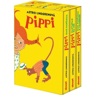 Pippi Dlhá pančucha (3-dielny set) - Astrid Lindgren