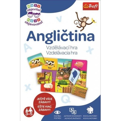 Trefl Hra Malý objaviteľ Angličtina pre predškolákov