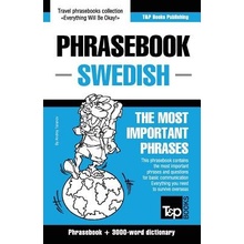 English-Swedish Phrasebook and 3000-Word Topical Vocabulary Taranov Andrey Paperback