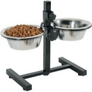 Zolux Miska nerez stojan nastavitelný + 2 misky pes 0,7 l