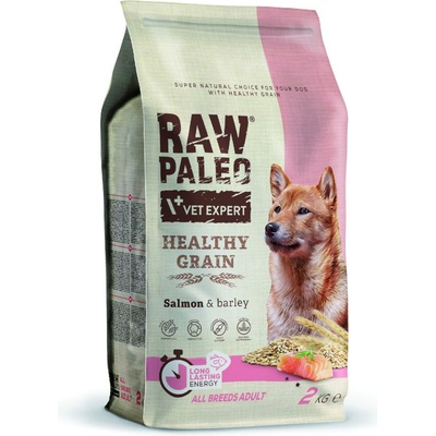 VetExpert Raw Paleo Healthy Grain Adult Salmon 2 kg