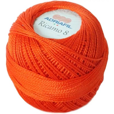 Adriafil Ricamo 8 - 30 Oranžová