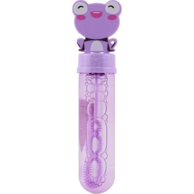Teddies Bublifuk Žába 13cm fialová