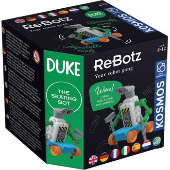 Kosmos Сглобяема играчка Kosmos ReBotz - Робот Дюк скейтър (617066)