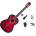 Pasadena PC-10 Premium SET 4/4 Red Burst Класическа китара