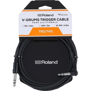 Roland PCS-15-TRA V-Drums Trigger 4, 5 m Директен - Ъглов Инструментален кабел (PCS-15-TRA)