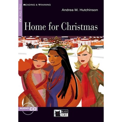 Black Cat HOME FOR CHRISTMAS Book + CD Reading a Training Level 1