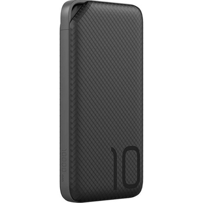 Huawei Power Bank AP08 10000 mAh - външна батерия с USB-C и MircoUSB входове и USB изход за смартфони и таблети (черен)