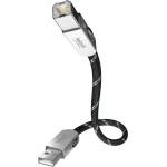 in-akustik Премиум кабел High Speed USB2.0 A-B, Inakustik Referenz, 0.75 м, 007170075 (7170075)