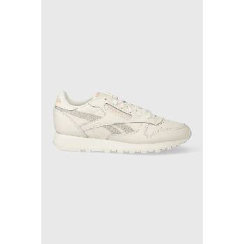 Reebok Кожени маратонки Reebok CL Leather в бежово (IG9471.100034427)