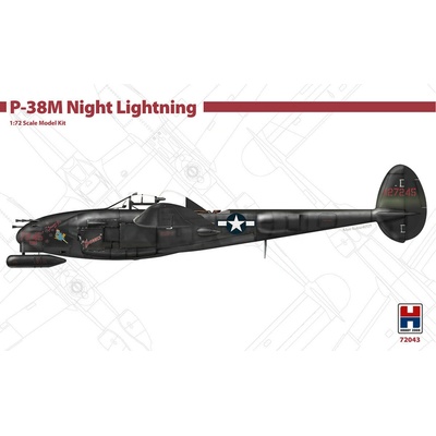 DRAGON Hobby 2000 P-38M Night Lightning + CARTOGRAF + PMASK 1:72