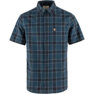 Fjällräven Övik Travel Shirt SS M Размер: M / Цвят: син