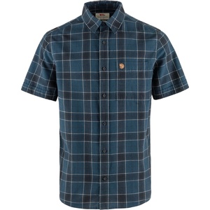 Fjällräven Övik Travel Shirt SS M Размер: M / Цвят: син