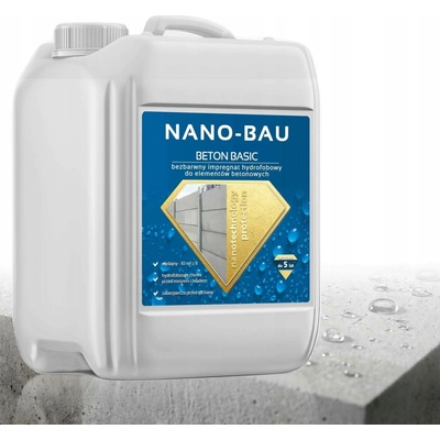 Impregnace na betonu NANO-BAU bezbarvá 5 l