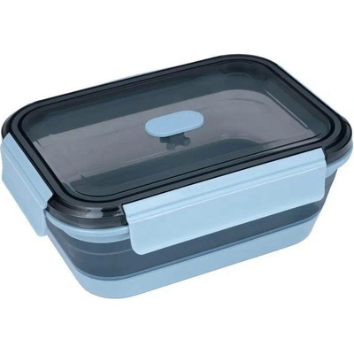 Lurch Skládací silikonový box na jídlo 1200 ml Frozen Blue