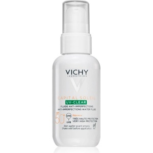 Vichy Capital Soleil UV-Clear грижа против бръчки за мазна кожа склонна към акне SPF 50+ 40ml