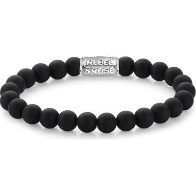 Rebel & Rose Pánský náramek Mad Panther 8 mm RR-6DV02-S-M
