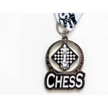 Shakhmaten magazin Шахматен медал ШАХ сребърен