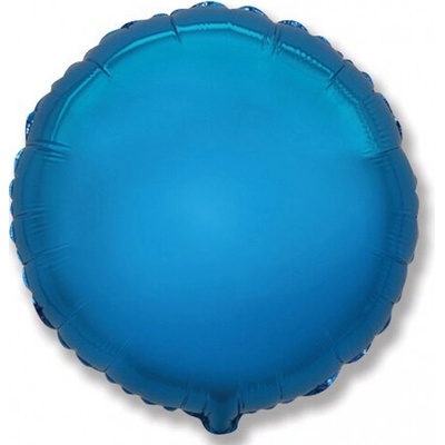 Flexmetal Godan Fóliový balón kruhmodrý 45 cm