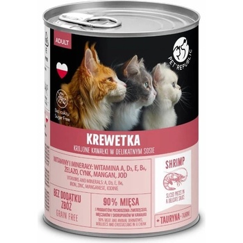 Pet Republic PetRepublic парчета в сос с скариди 400 г за котки