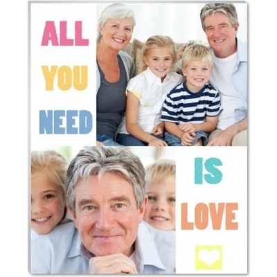 Fotopanel, All you need is love, 15x20 cm - 21819