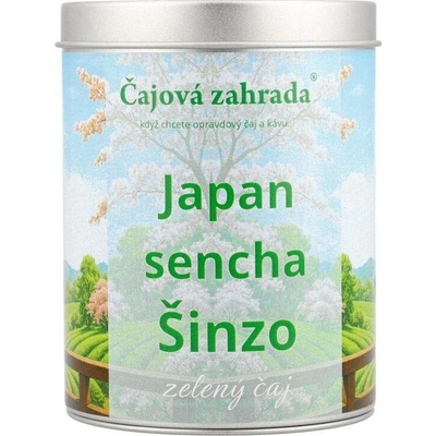 Čajová zahrada Japan sencha Šinzó v dóze zelený čaj 100 g
