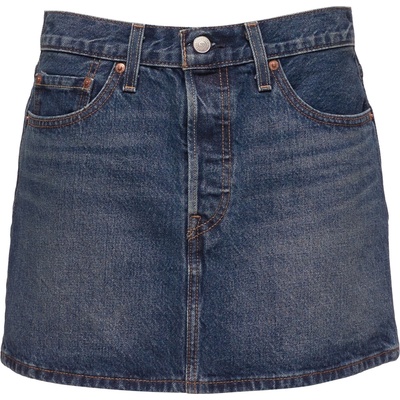 Levi's ICON dámska džínsová sukňa tmavo modrá