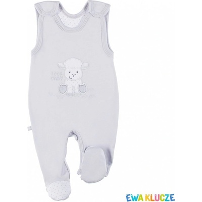 Ewa Klucze dětské dupačky Newborn šedá – Zboží Dáma