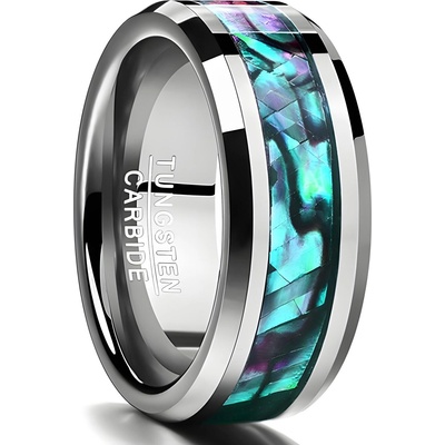 HARAHU Волфрамов пръстен TH-4995 - Сребърен / 67mm KP4995 (TH-4995)