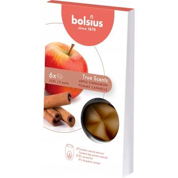 Bolsius Ароматен восък Bolsius True Scents - Ябълка и канела, 6 броя (TRU-CPS-95)