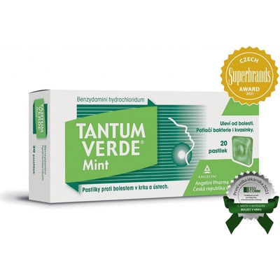 TANTUM VERDE MINT ORM 3MG PAS 20