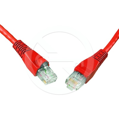 Solarix C6-114RD-7MB Patch CAT6 UTP PVC, 7m, červený