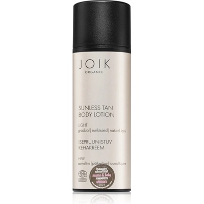 Joik Organic samoopalovací tělové mléko Light 150 ml