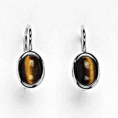 Čištín zlaté přírodní Tygří oko bílé i žluté zlato NK 1354