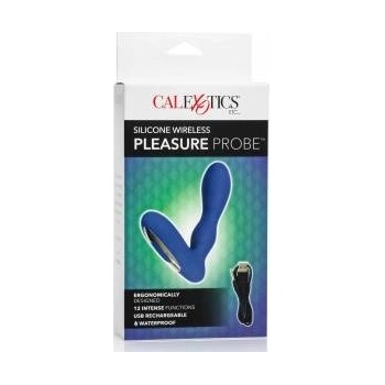 Boss of Toys Plug/VIBR-WIRELESS PLEASURE PROBE BLUE