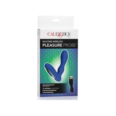 Boss of Toys Plug/VIBR-WIRELESS PLEASURE PROBE BLUE
