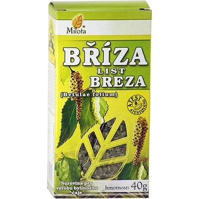 MILOTA Breza bielokorá list 40 g