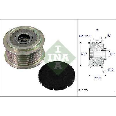 Předstihová spojka Schaeffler INA 535 0017 10