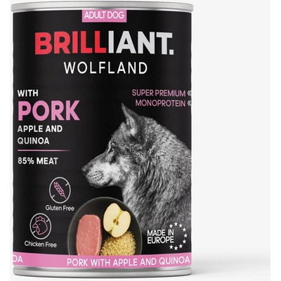 Brilliant Wolfland Pork with Apple and Quinoa 400 g
