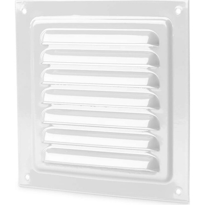 VENTS Mřížka MVM 125s 125 x 125 mm kovová bílá – Zboží Mobilmania