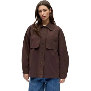 OBJECT Палто Object Paula Regular Trench coat - Brown (Seal Brown)