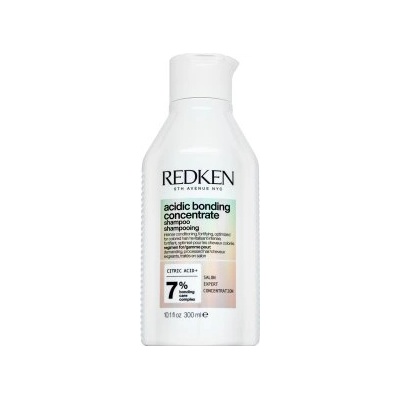 Redken Acidic Bonding Concentrate Shampoo укрепващ шампоан за боядисана, химически третирана и изрусявана коса 300 ml