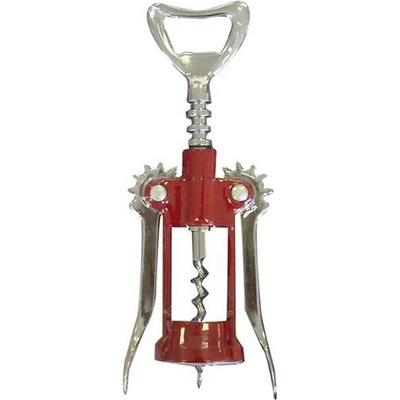 Toro Vývrtka červená lakovaná s křídly, 17cm 260054