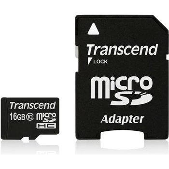 Transcend microSDHC 16GB C10 TS16GUSDHC10