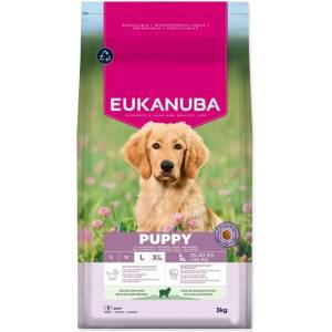 EUKANUBA Храна EUKANUBA Puppy Large богата на агнешко 3 кг (1724-231301)