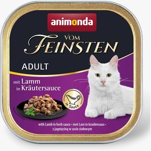 Animonda Vom Feinsten Cat GF Adult - агнешко в билков сос 100 г