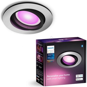 Philips - LED RGBW Димируема лампа за вграждане Hue CENTURA 1xGU10/4, 2W/230V (P6187)