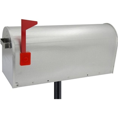 MPkovania RR - POŠTOVÁ SCHRÁNKA US ALU MAILBOX - T00215, S - Strieborný komaxit